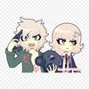 Danganronpa 2 Goodbye Despair Danganronpa V3 Killing Harmony наклейка с принтом на одежде DIY термонаклейки для футболок патч утюг на переносе патч