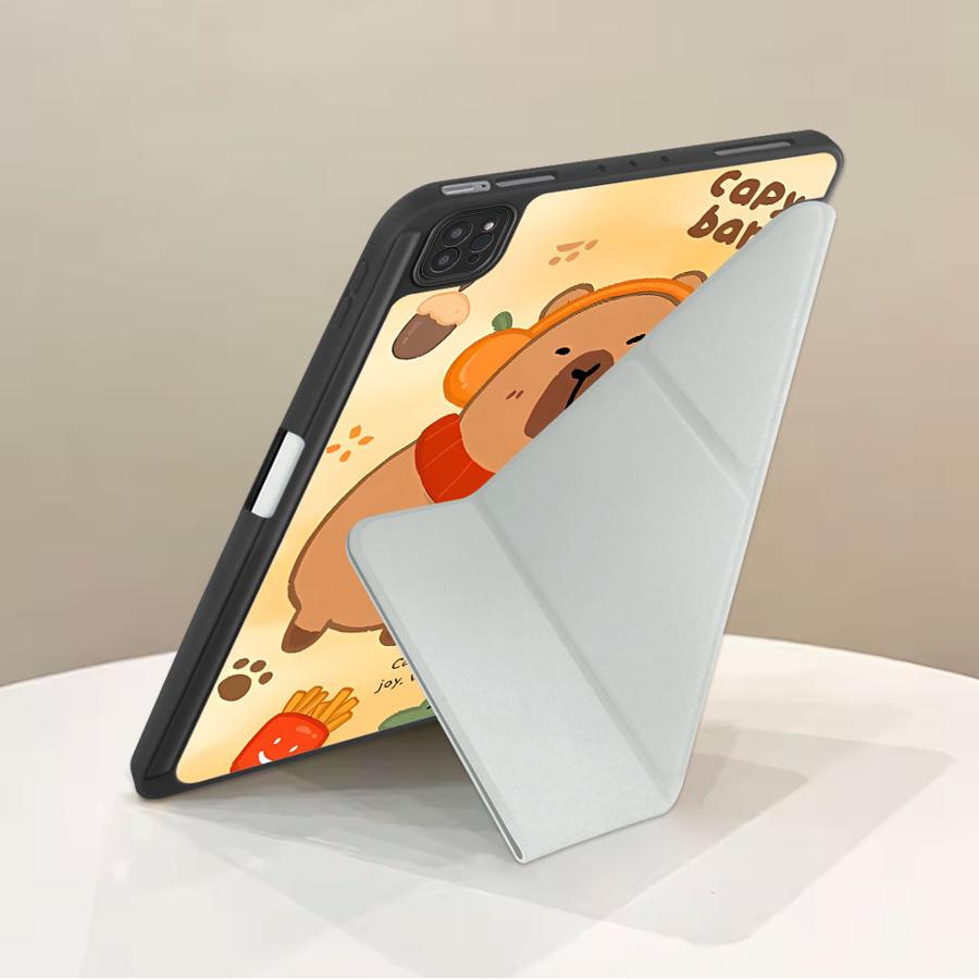 Держатель Чехол Чехол для планшета Для iPad Pro 11-го 10-го 9-го 8-го 7-го 12.9 дюйма Pro 2025 Air 4 5 M3 M2 1 2 M4 11 дюймов Mini 6 7 Капибара
