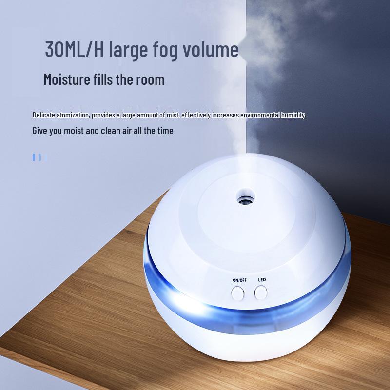 Мини Бесшумный USB Увлажнитель и Диффузор для Эфирных Масел для Дома, Офиса, Общежития - Компактный Очиститель Воздуха