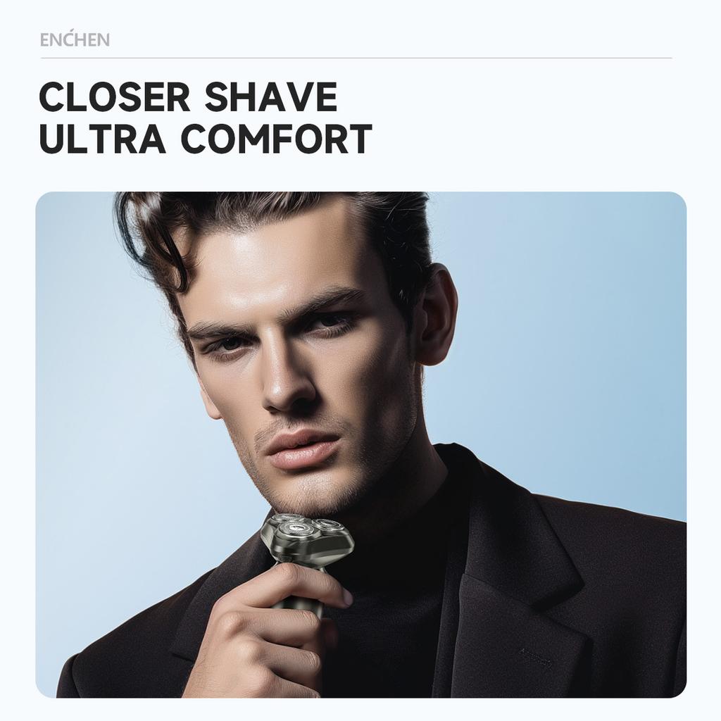 Xiaomi ENCHEN Blackstone 6 Electric Shaver Beard Trimmer Waterproof Safety Lock Razor