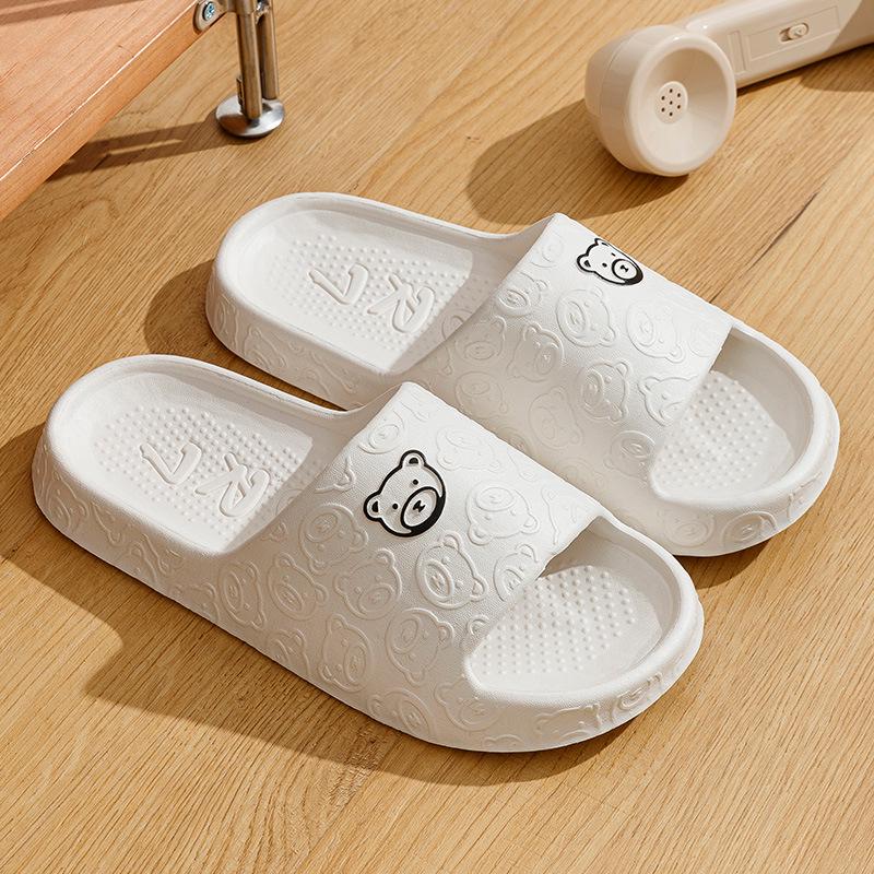 Cute EVA Non-Slip Indoor Slippers for Couples - Summer Sandals for Men & Women