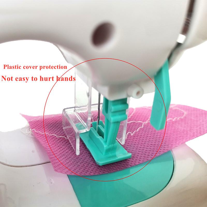 Мини-детская швейная машина для детских творческих подарков, детская мебель, игрушки