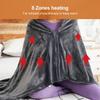 USB Electric Heating Blanket Heated Warm Shawl Flannel Throw Blanket Adjustable Blanket Heated L9A4