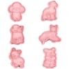 Herorange Animals Cookie Cutter (Pack of 6)