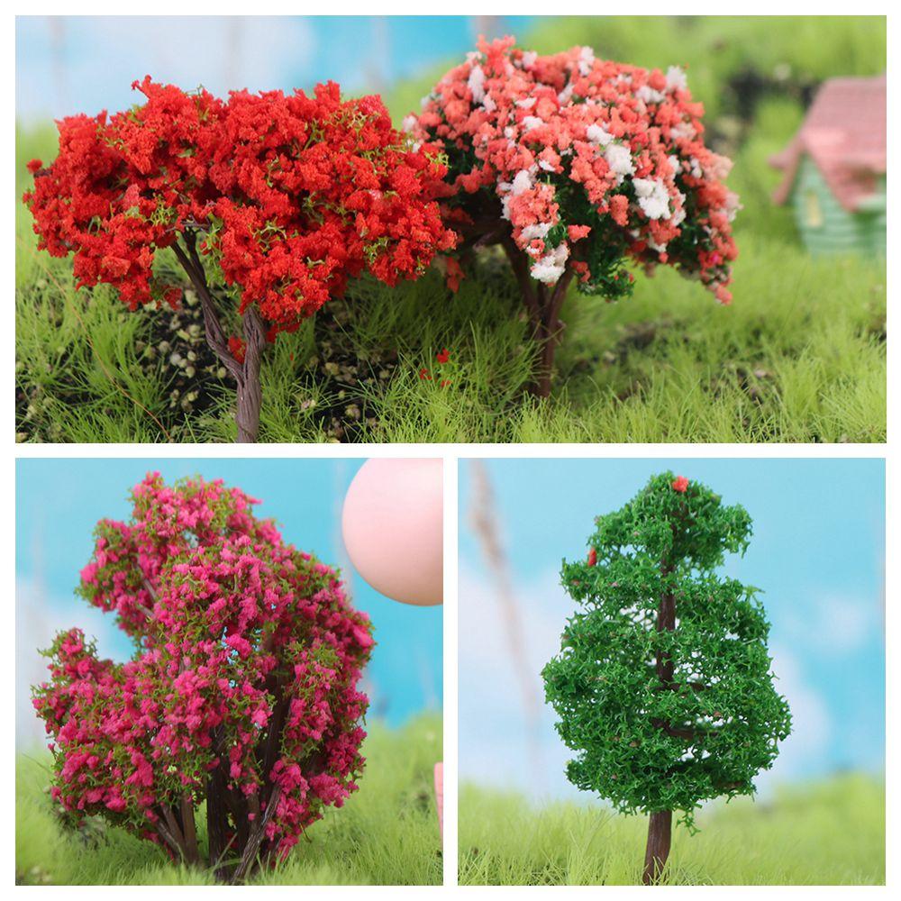 Plastic DIY Accessories Decoration Fairy Crafts Miniatures Simulation Tree Terrarium Landscaping