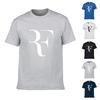 Мужская футболка Roger Federer Модная футболка Хлопковая Летняя Классическая Футболка с принтом Топы