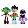 24-30 Cm Anime Teen Beast Boy Plush Toys Doll Peluche Cute Green Boy Robin Stuffed Toy Baby Kids Christmas Birthday Gift