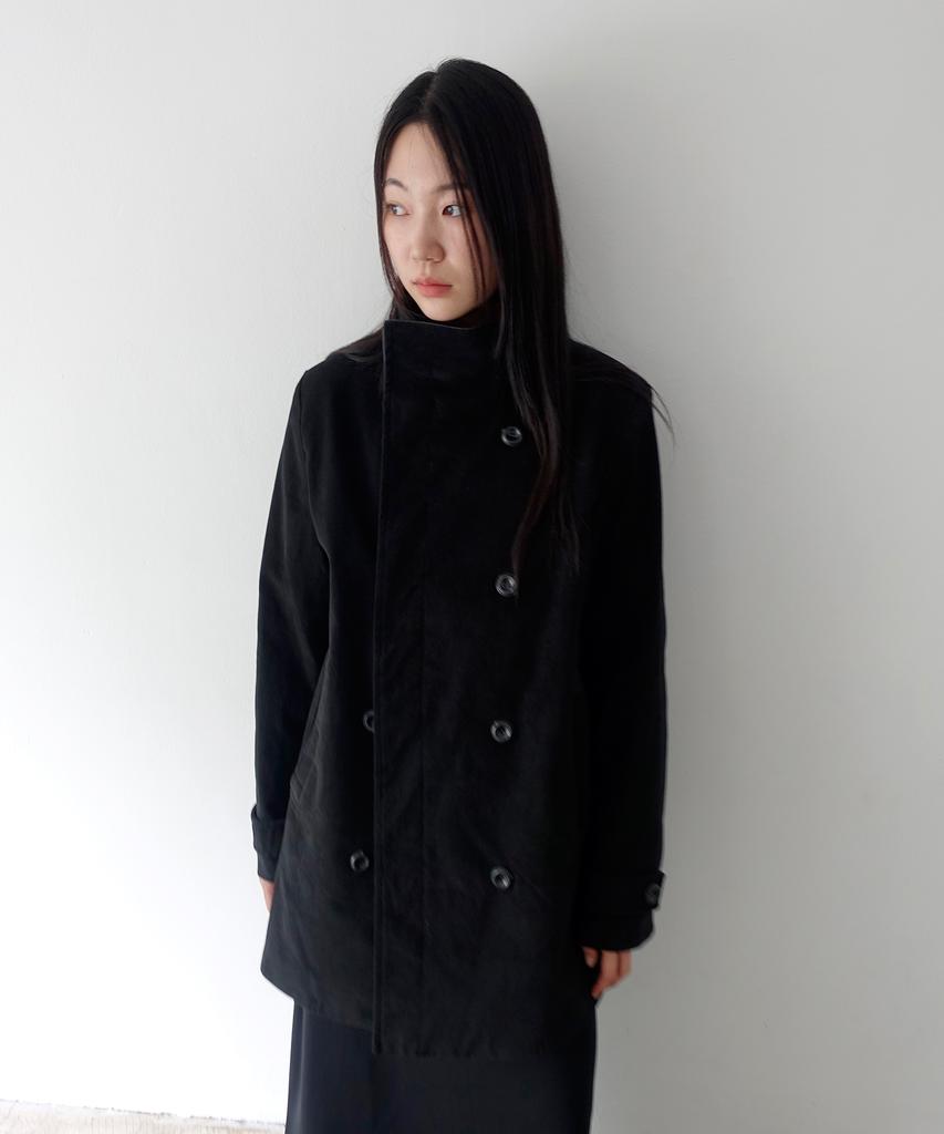 NUAKLE (W) Vincent Double Coat_Black