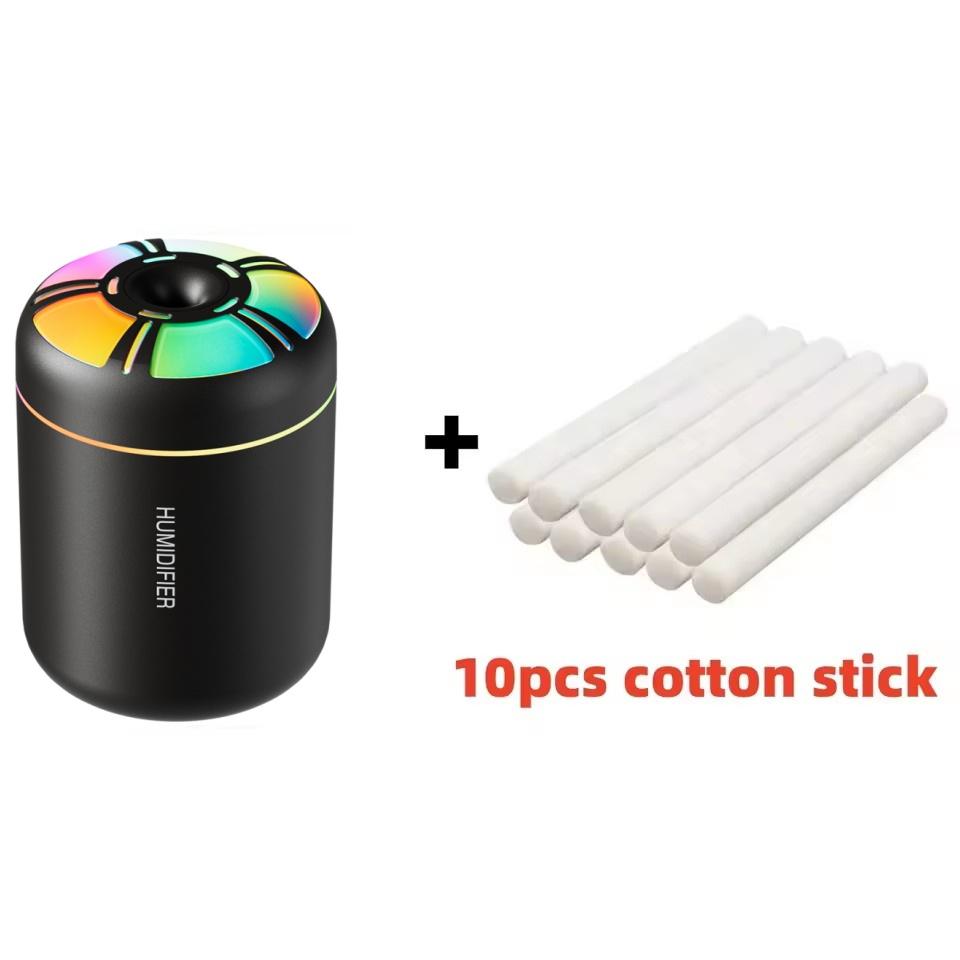 Searide Mini Air Humidifier USB 180ML Aroma Diffuser Essential Oil Purifier Aromatherapy Color Lights For Car Home Bedroom