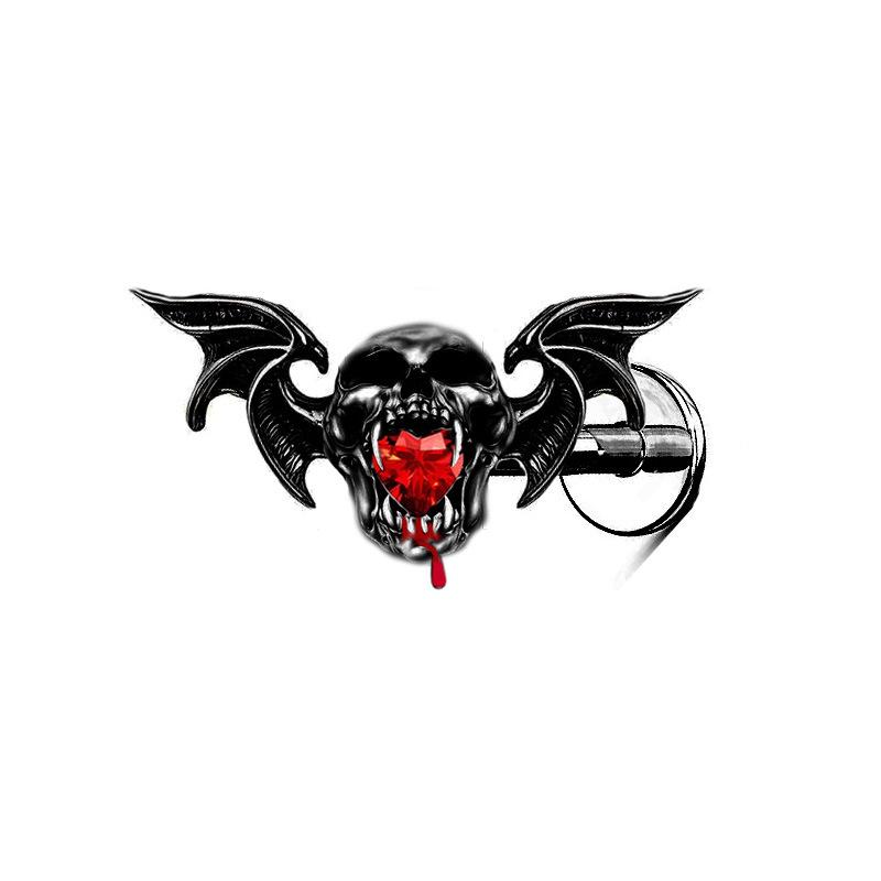 Гай Бэй Оумей Хэллоуин Дьявол Пирсинг Губ, Груди, Ушей и Пупка