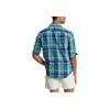 Ralph Lauren SS24 Plaid Point Collar Single Breasted Long Sleeve Shirt Men Multi Color MNPOWOV16823328-999