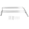 Stainless Steel Double Row Wine Glass Stemware Rack Hanging Stemware Holder Under CabinetM