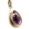 [D5141] - Silver Pendant 'Sissi' purple/Amethyst