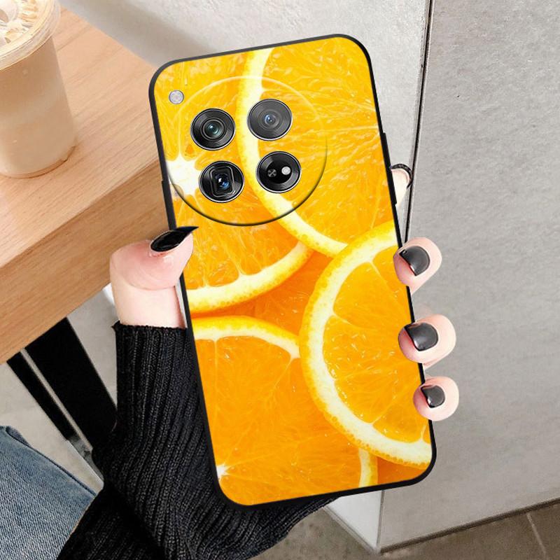 For OnePlus 12 Case Cover For OnePlus12 Fundas New Black Soft Silicone TPU Protective Phone Case For One Plus 12 Bumper Coque