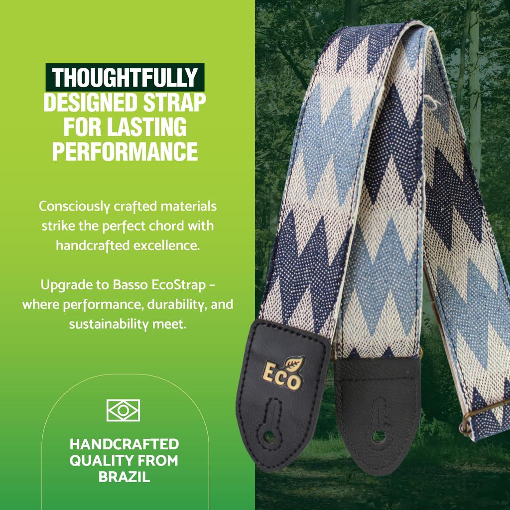 Ремень для гитары BASSO ECO STRAP Серия Light ECO 15
