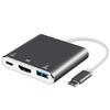 Многопортовый USB C на HDMI Адаптер с 4K Видеовыходом PD65W Зарядкой для Ноутбуков Смартфонов Бесшовное Подключение