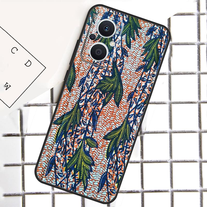 Чехол для телефона с принтом африканской ткани для OPPO Reno 8T 7 8 Lite 14F 14 13 12 11 F 10 Pro OPPO Find X8 X6 X5 X9 Pro