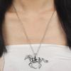 Women Animals Silver/Gold Jewelry Pendant Pony Necklace Horse Necklace Necklace
