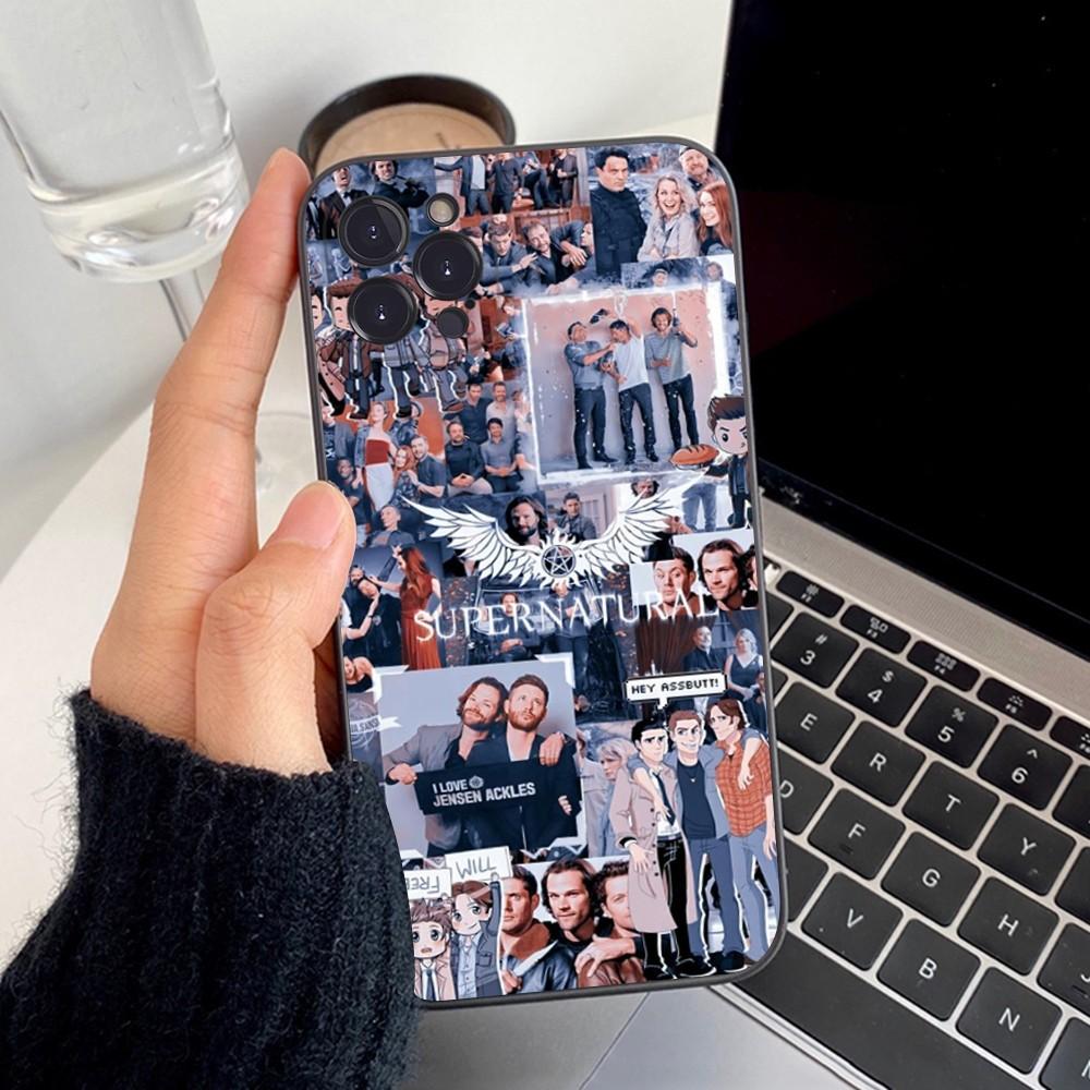 Чехол для телефона Сверхъестественное Для iPhone 15 14 11 12 13 Mini Pro XS Max Чехол 6 7 8 Plus X XR SE 2020 Funda Shell