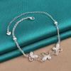 Romantic Butterfly Bracelet Gift Silver Fashion Jewelry