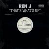 12-дюймовая пластинка RON J - That's What's Up 4400152621 Motown 2001 США Рэп и хип-хоп/R&B Б/У