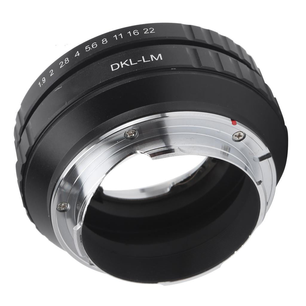 NEWYI DKLLM Lens Adapter Ring for DKL Mount Lens To Fit for Leica LM Mount Camera Body