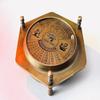 Vintage Brass Paper Weight Compass with 40-Year Calendar - Antique Desk Decor and Timeless Navigation,Handmade Gift For Men, Christmas Gift