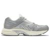 Reebok Premier Road Plus 6 Fashion Comfortable Versatile Fabric Synthetic Leather Low Top Casual Running Shoes Unisex Sneaker Silver Gray HP2470