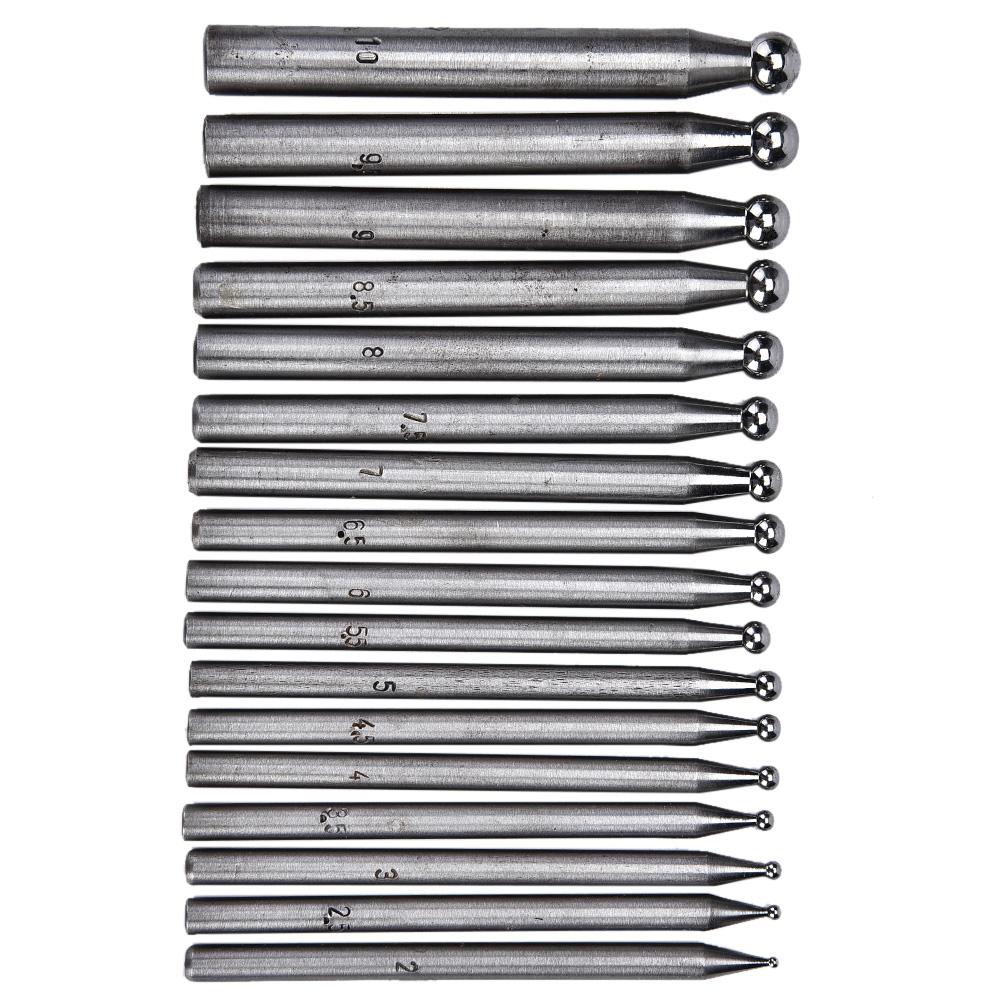 17 шт. пробойники для ювелирных изделий, ювелирного производства, инструмент для выдавливания, пробойник для блока