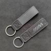 BAGC4 Car Sticker Suede Leather Metal Luxury Men Women Keyring Mobile Phone Accessories Car Keychain For BMW M GT X1 X2 X3 X4 X5 X6 X7