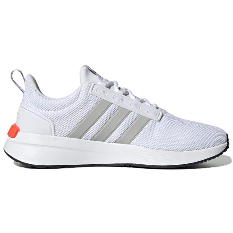 Adidas Racer TR21 Wide White Solar Red Men Sneakers Cloud-White Grey-Two GX8131