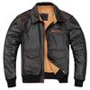 Китайский размер натуральная коровья кожа мужская кожаная куртка Flight A2 куртки ручной работы авиатор бомбер мужская кожаная куртка осень