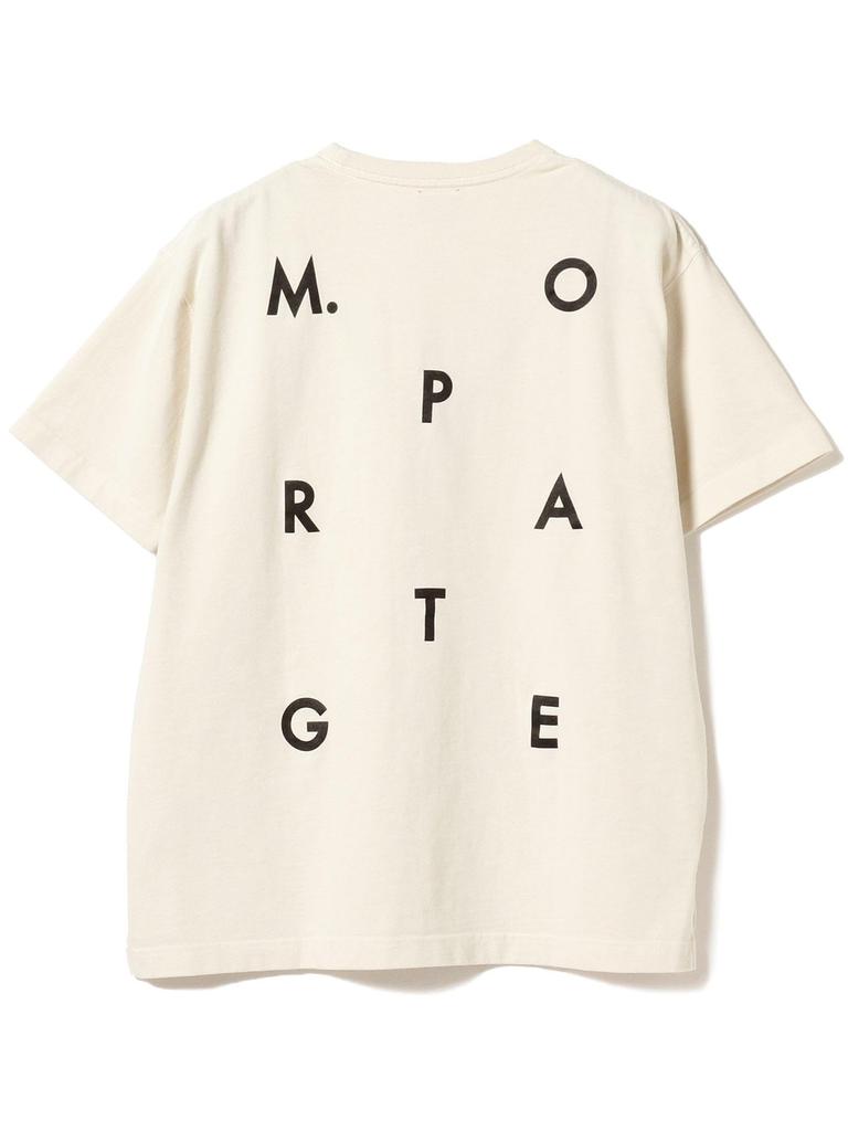 B:MING LIFE STORE by BEAMS Manhattan Portage Short Sleeve Print T-Shirt, Men's, Pink, Size S