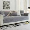 Plush Sofa Cushion Four Seasons Universal Non-Slip Cushion Light French Full-Covered Sofa Cover Cover Towel Cover Cloth