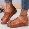 Fashion Women Sandals Women Heels Sandals With Wedge Summer Shoes For Women Platform Sandals 2024 Summer Slippers Heeled Sandalias Mujer