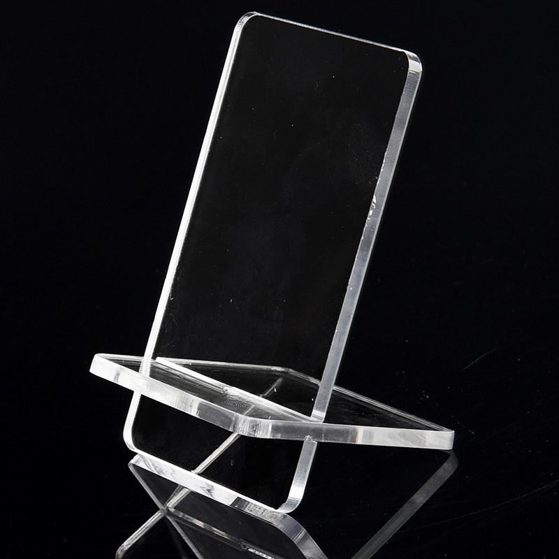 Transparent Acrylic Phone Display & Recorder Holder Stand