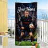 Haaland Customize Your Name Beach Towel High Absorbency Quickdry Ideal For Travel Outdoor Swim Pool Yoga Surf Camping Hiking Gym Gift Holiday