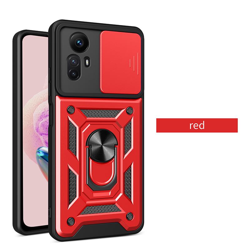 Противоударный бронированный чехол для Xiaomi Redmi Note12S 4G автомобильный держатель для телефона чехол для Redmi Note12 4G 5G защита объектива камеры Fundas