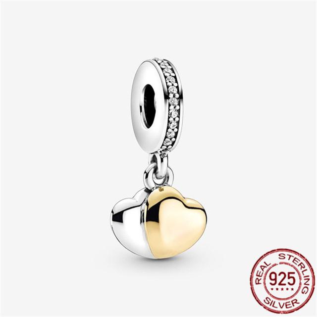 Новый Рождественский подарок 925 серебро Санта-Клаус дерево олень снеговик бусина подходит оригинальные подвески браслет Diy женские украшения 