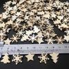 50pcs Wooden DIY Christmas Tree Hanging Ornaments Pendant Wood Chip Tree Table Bottle Decoration