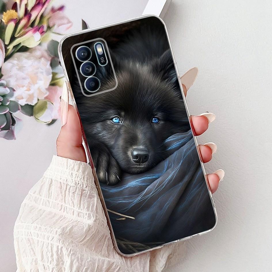 For OPPO Reno 6 6Z 5G Case CPH2237 CPH2251 Cover Fashion Flower Soft Silicon Bumper on OPPO Reno6 Pro CPH2249 Reno6 CPH2235 Capa