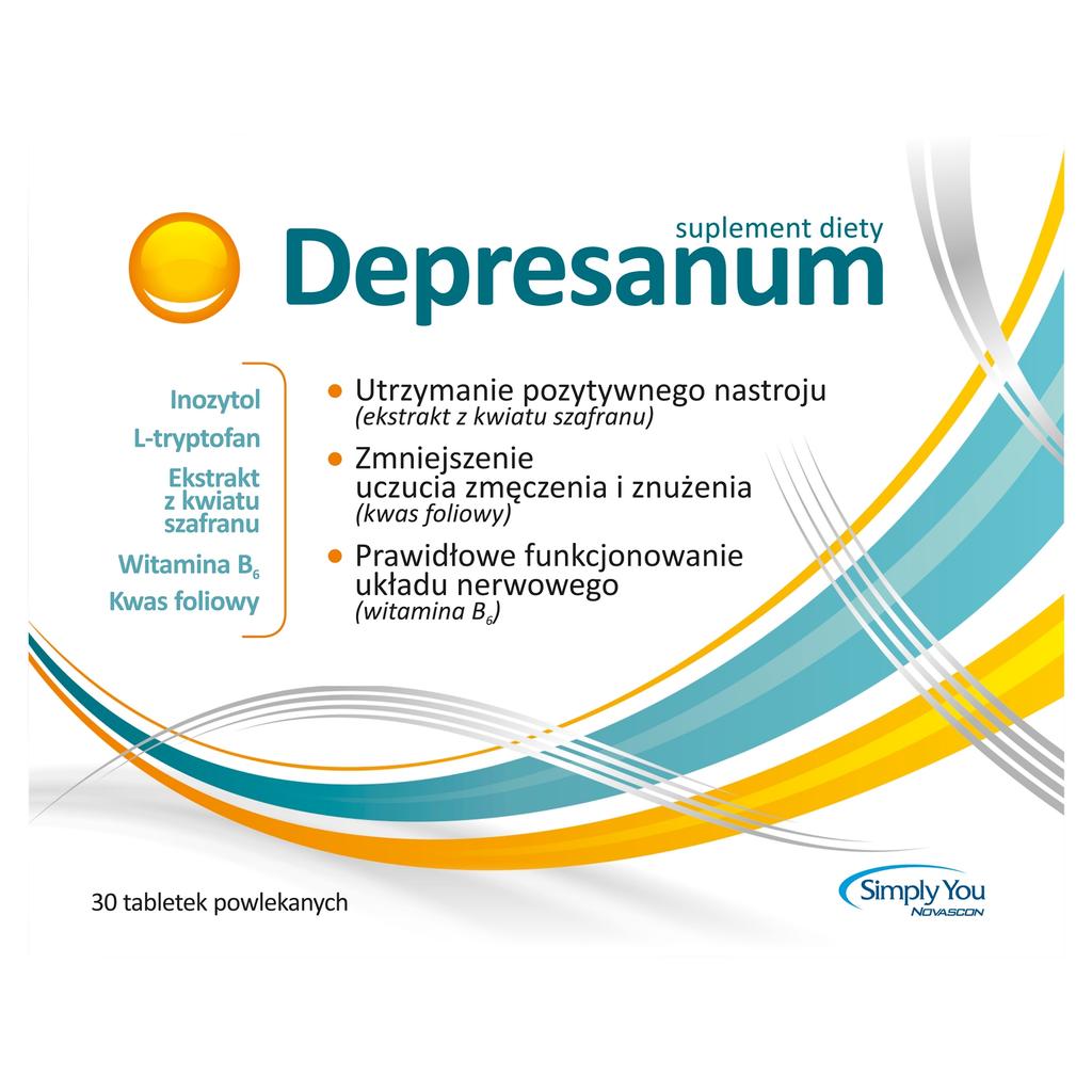 Depresanum Coated Tablets, Dietary Supplement 30 Pcs