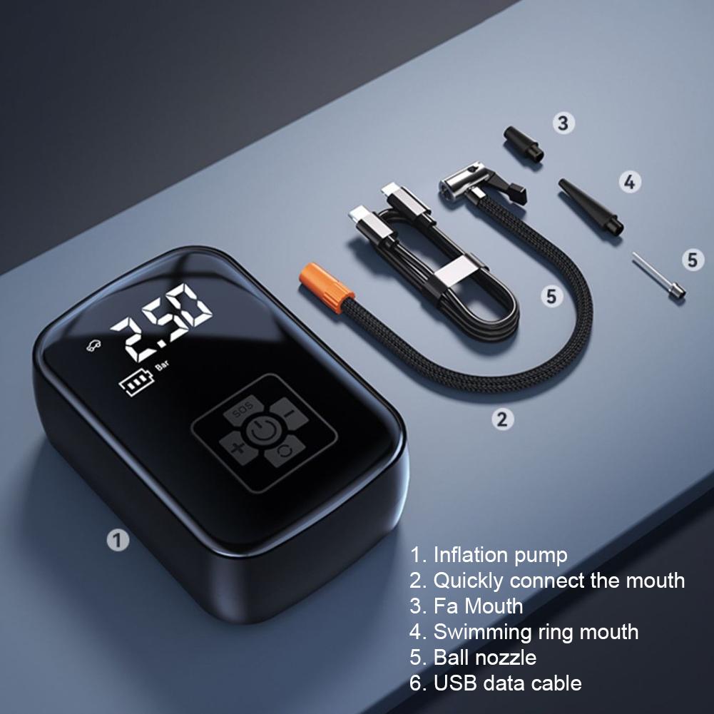 DC 15V 120W портативный воздушный насос 25PSI надувной насос постоянного тока SUP со встроенной батареей SUP воздушный насос для серфинга доска с веслом лодка каяк