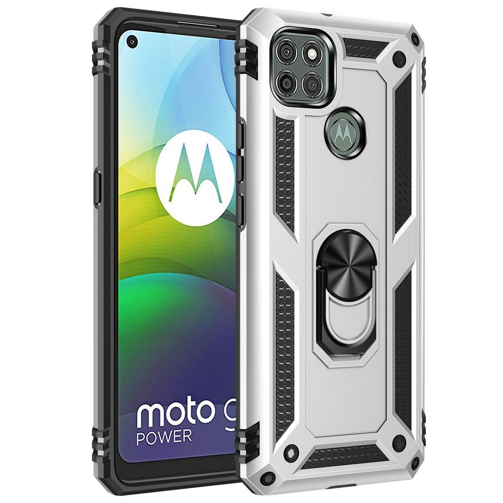 Для Moto G9 Power Case для телефона Moto G 9 Power Case Противоударный Броня Прочный Военный защитный автомобильный держатель Магнитная крышка