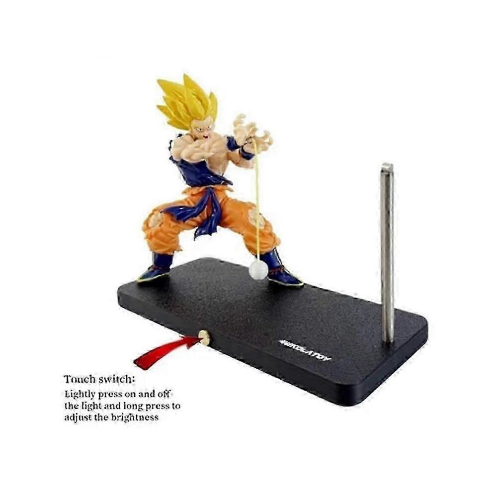 Dragon Ball Z Goku Kamehameha Night Light Magnetic Touch Levitating Desk LED Lamp Anime Decor & Gift