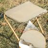 Compact Design Camping Stools Heavy Duty Fishing Chair Small Folding Foot Stool  Outdoor Camping