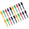 20Pcs Large Test Hook Clip Grabber Test Probe for Electronic Testing Multimeter AccessoriesLarge
