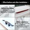 Car Mini Spoiler Tail Wing Carbon Fiber Look Mini Modified Tail Wings For BMW X1 X2 X3 X4 X5 1 2 3 4 5 6 Series E90 E91 E92 E65