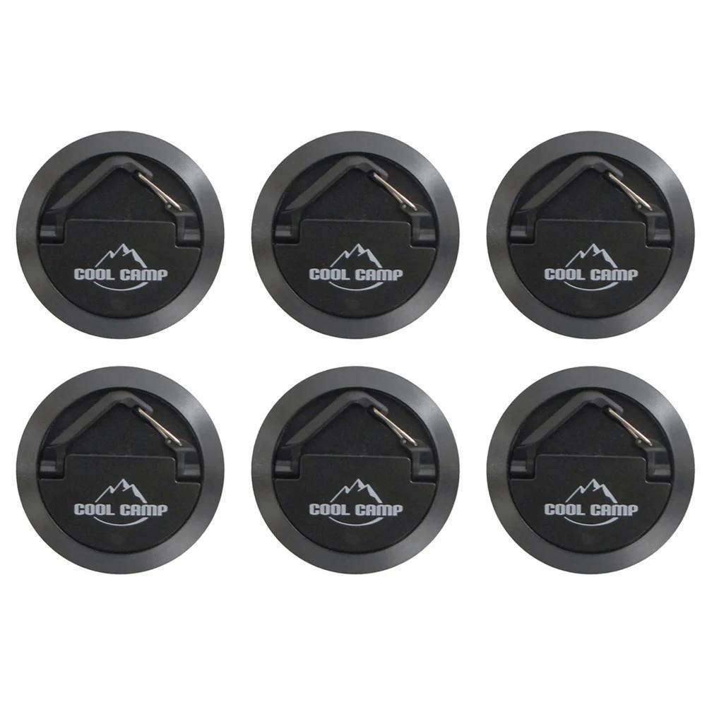 1-10pcs Camping Tent Hook Strong Magnetic Snap Clip Lock Buckle Outdoor Tent Canopy Hanging Buckle Hook Travel Outdoor Tools