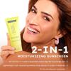 Hyphen Солнцезащитный крем All I Need SPF 50 PA++++ | Не оставляет белых следов | Протестирован in vivo | Осветляет благодаря ниацинамиду, койевой кислоте и богатому витамином С сливе какаду
